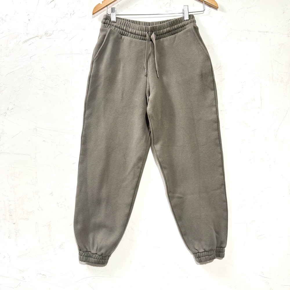 3/$20 Zara olive knit jogger sweatpants size S minimalist lounge